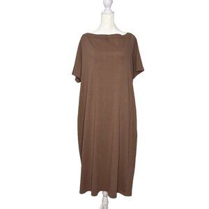A New Day Ribbed Bodycon Dress Sz XXL By Universal Thread Color Shade Brown